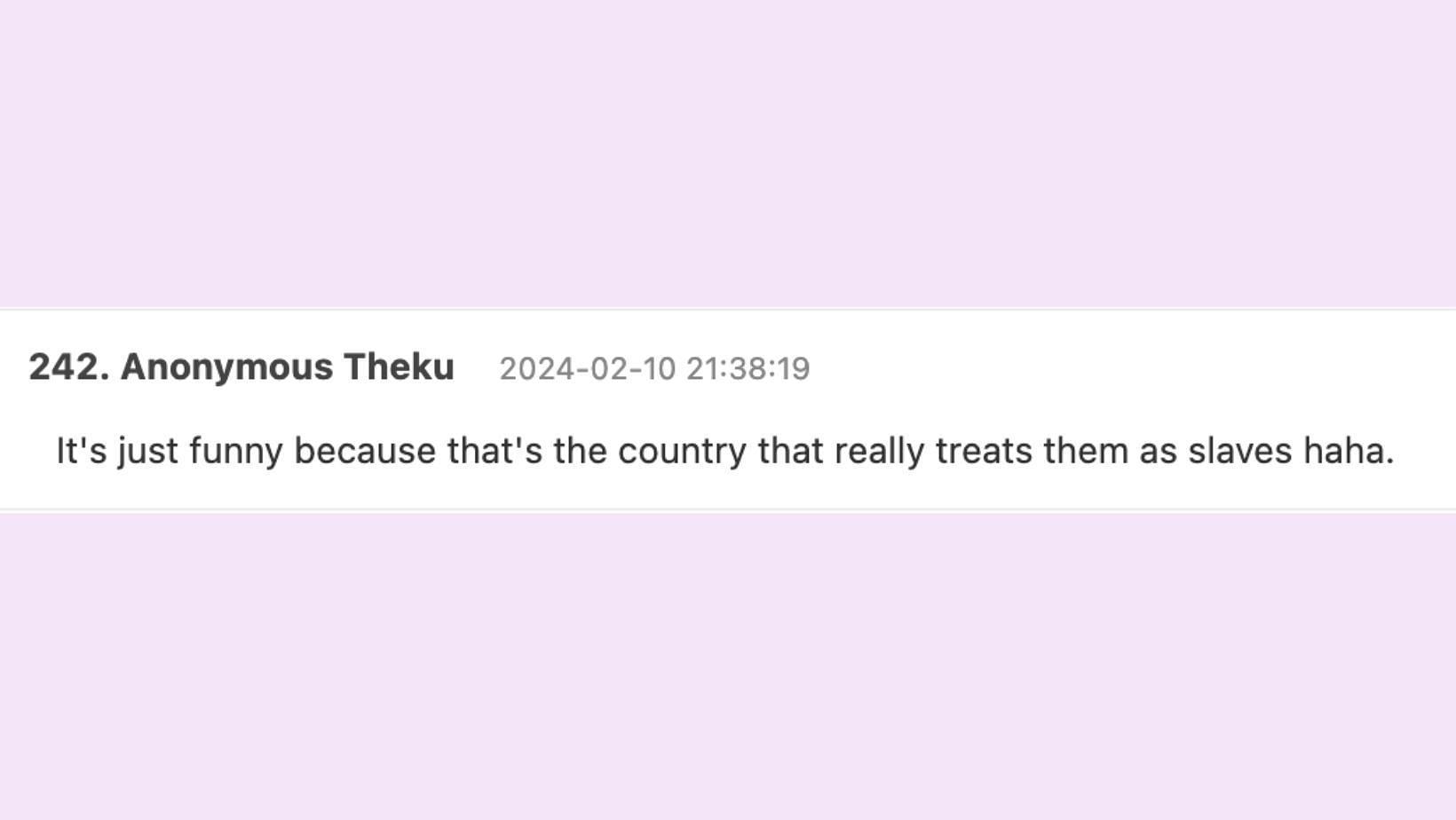 Netizens react to the claims of North Korean media. (Image via Theqoo & Google Translate)